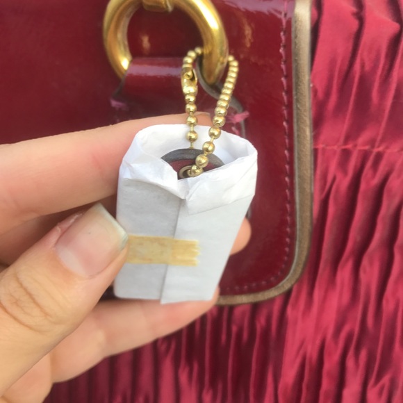 Beautiful Red Coach Bag ❤️ 💼 - Picture 8 of 8